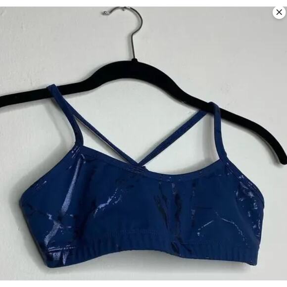 Beyond Yoga Sports Bra XS Blue - Light to Medium Support - Picture 6 of 7